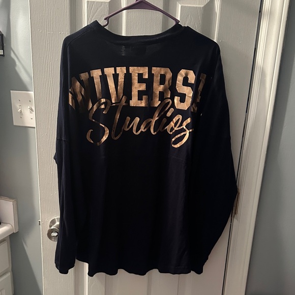 Universal Studios Black Tee with Gold Highlights - Picture 4 of 4